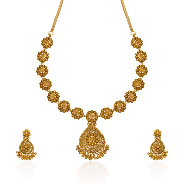 Gold Necklace Set