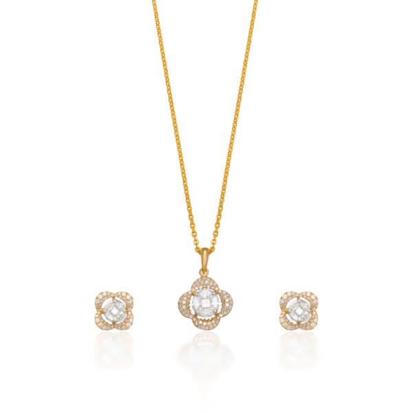 Diamond Pendant Set