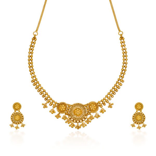 Gold Necklace Set