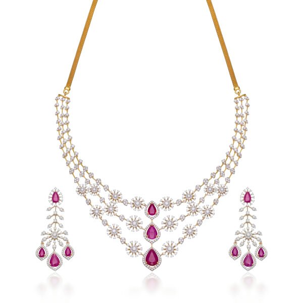 Diamond Necklace Set