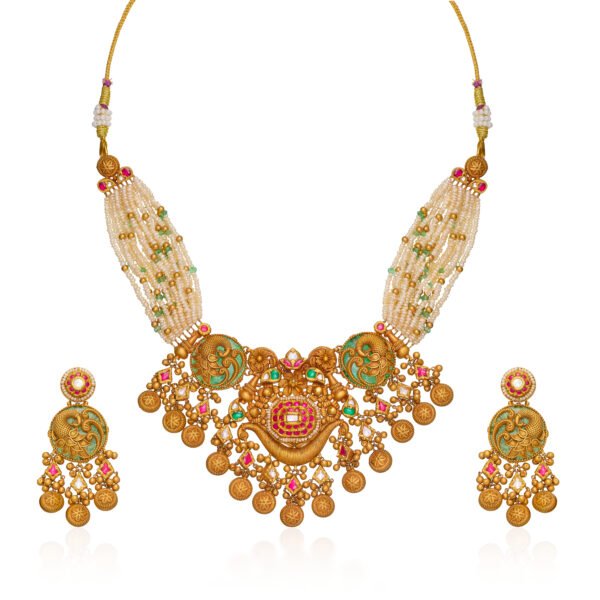 Gold Necklace Set